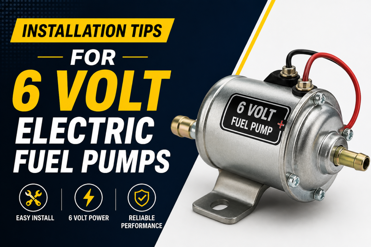 Installation Tips for 6 Volt Electric Fuel Pumps
