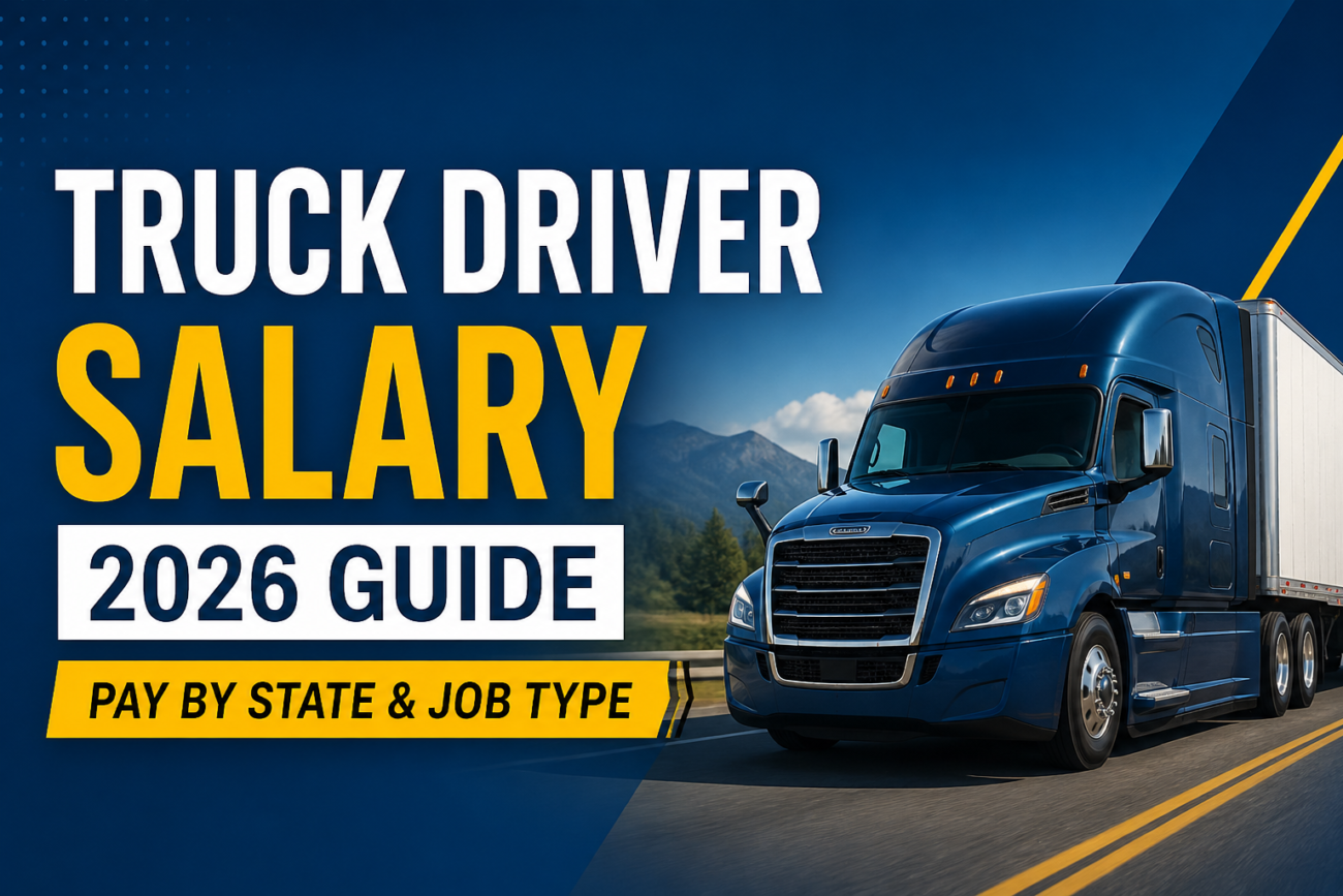 Truck Driver Salary: 2026 Guide to Pay by State and Job Type