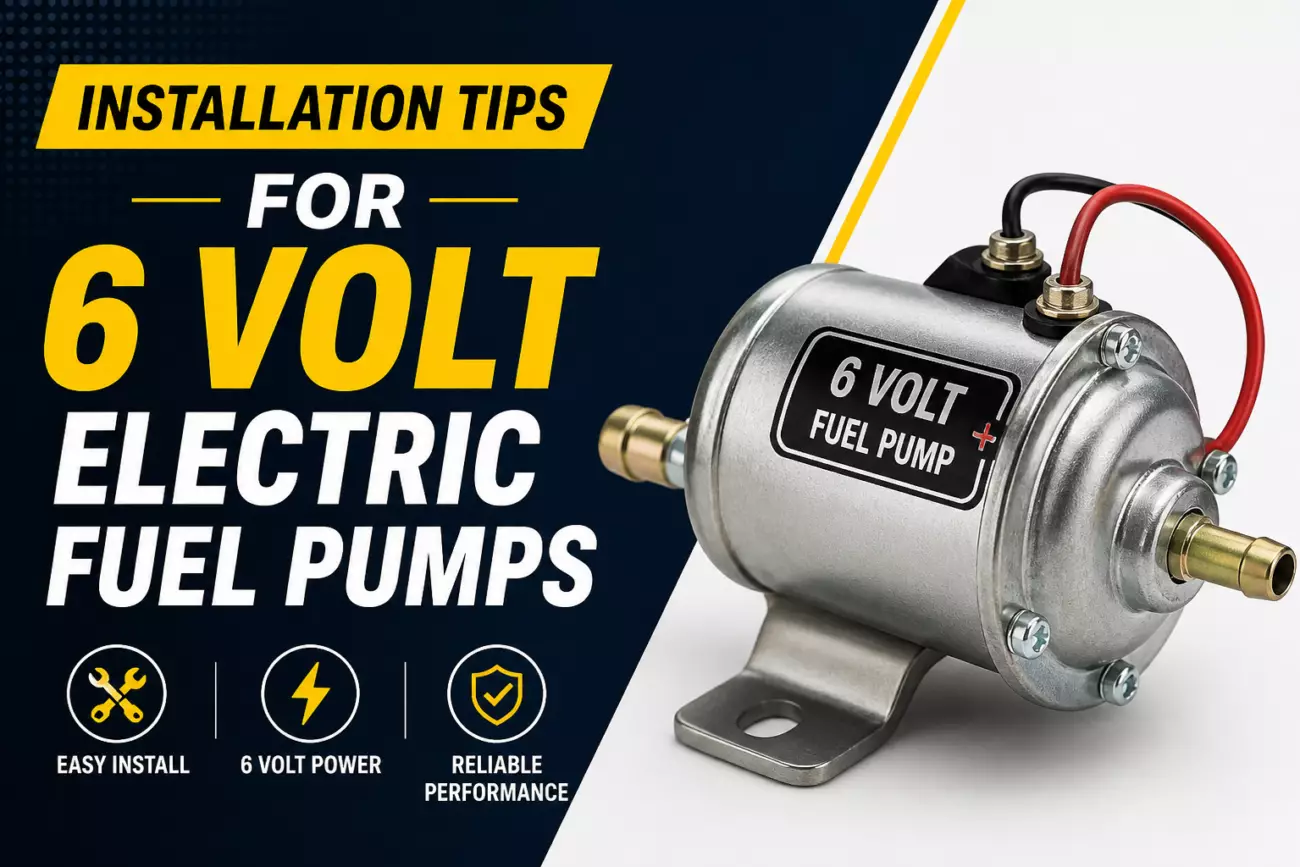 Installation Tips for 6 Volt Electric Fuel Pumps